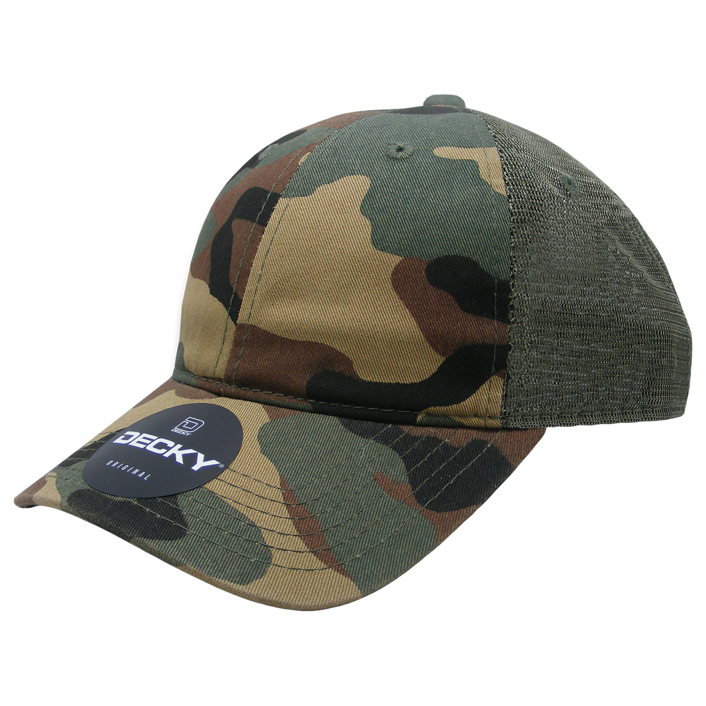 Decky 5122 Women's 6 Panel Low Profile Relaxed Cotton Trucker