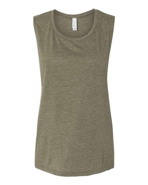 BELLA + CANVAS 8803 Women's Flowy Scoop Muscle Tank