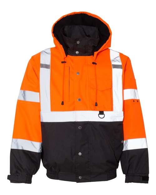 Kishigo JS130-132 Unisex Ripstop Bomber Jacket