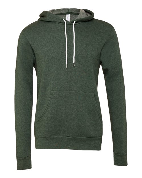 BELLA + CANVAS 3719 Unisex Sponge Fleece Hoodie Sweatshirt