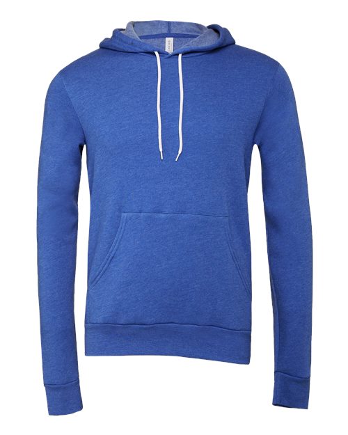 BELLA + CANVAS 3719 Unisex Sponge Fleece Hoodie Sweatshirt