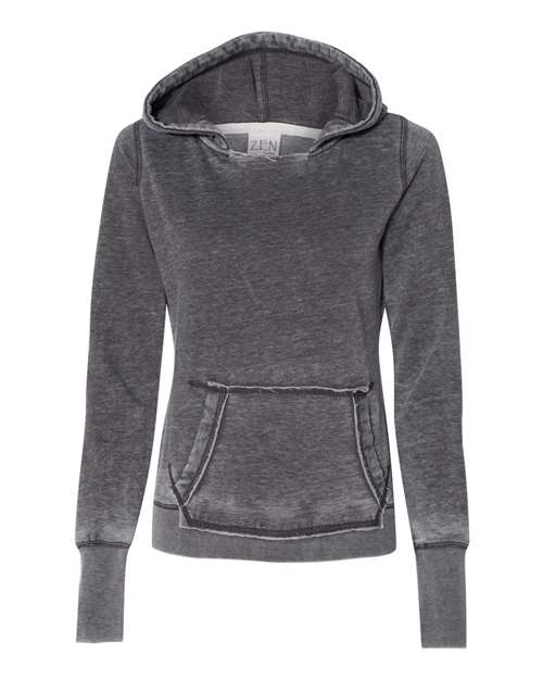 J. America 8912 Women's Zen Fleece Hooded Sweatshirt