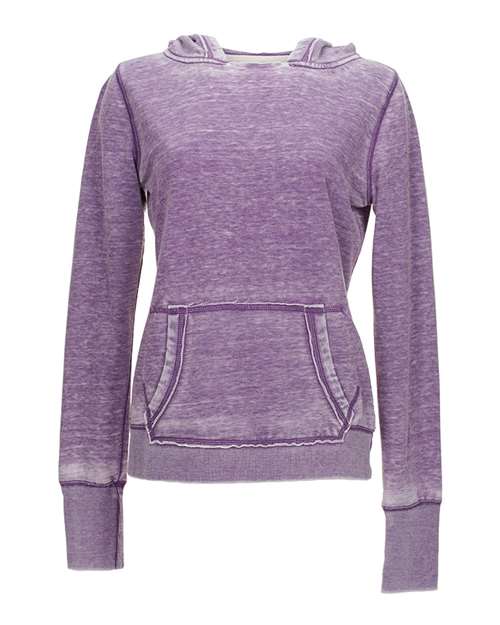J. America 8912 Women's Zen Fleece Hooded Sweatshirt