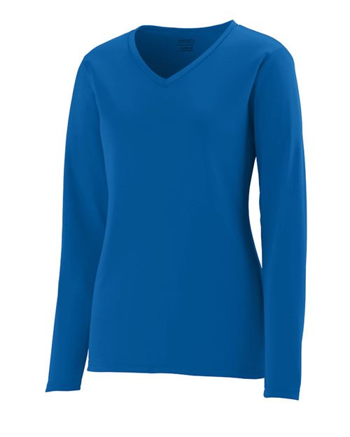 Augusta Sportswear 1788 Women's Nexgen Performance Long Sleeve V-Neck T-Shirt