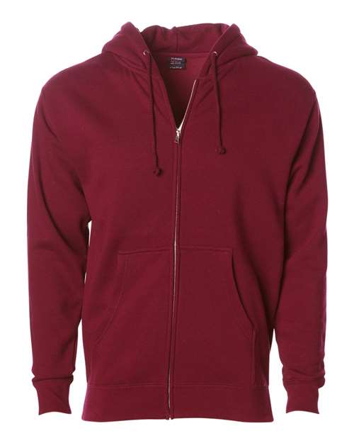 Independent Trading Co. IND4000Z Unisex Heavyweight Full-Zip Hooded Sweatshirt