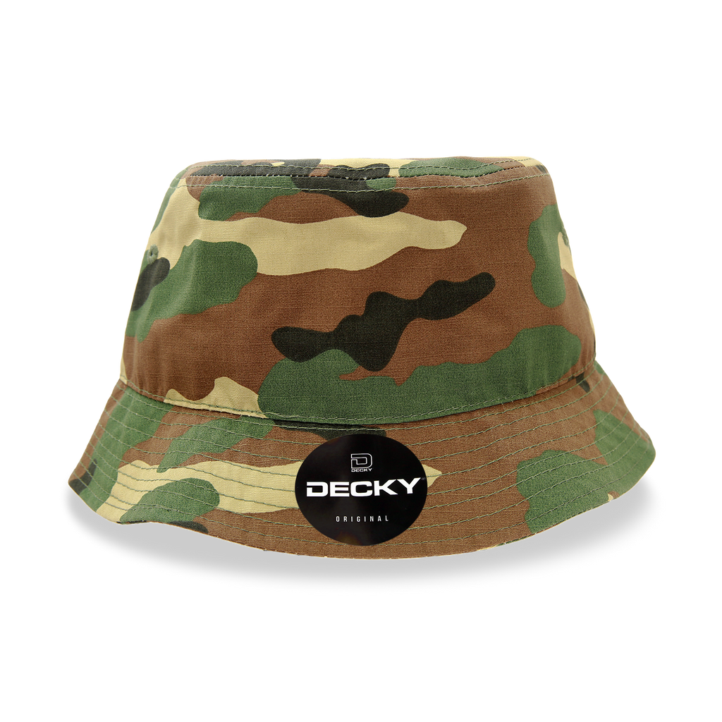 Decky 5301 Relaxed Ripstop Buckets, ACU