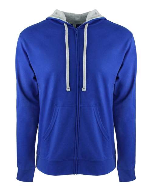 Next Level 9601 Unisex Laguna Full-Zip Hoodie Sweatshirt