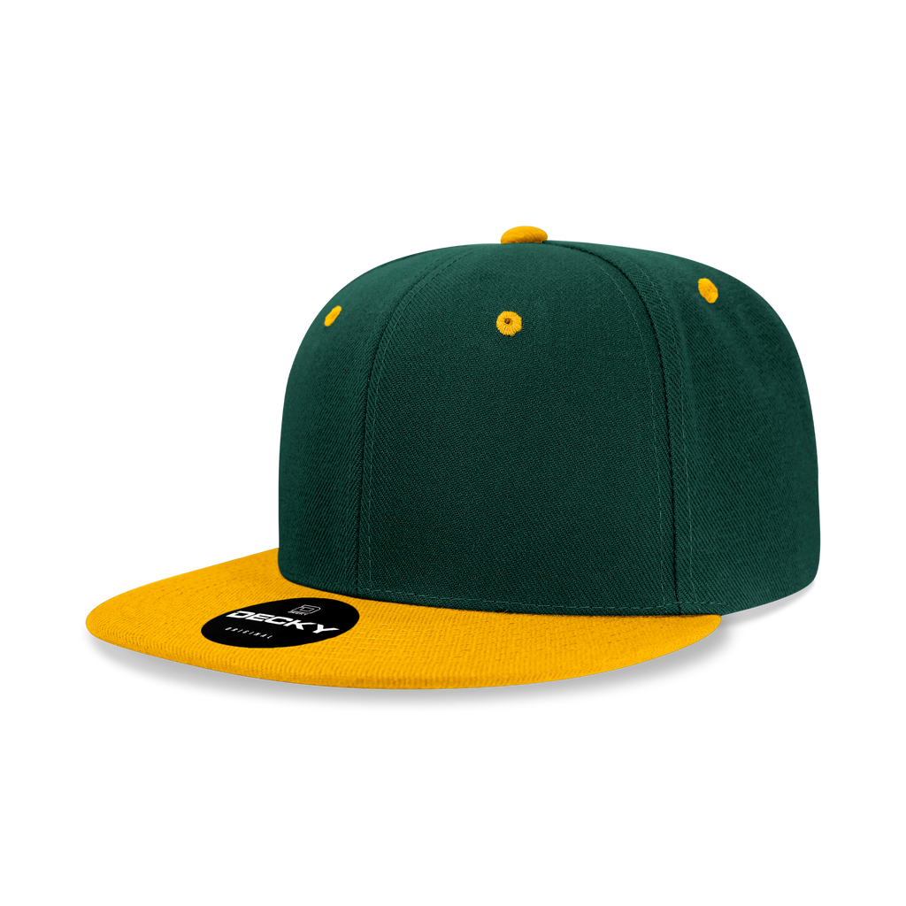Decky 6020 6 Panel High Profile Structured Acrylic/Polyester Snapback