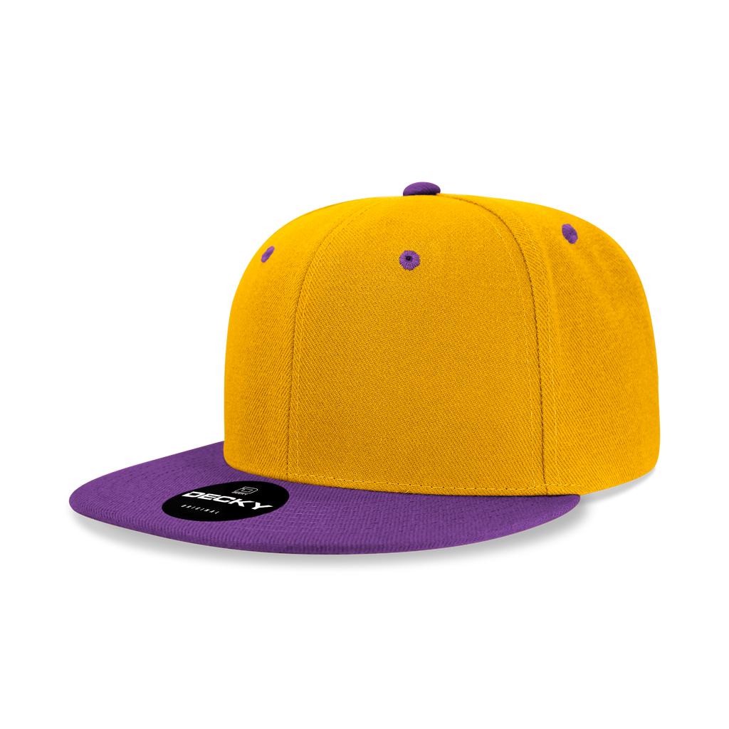 Decky 6020 6 Panel High Profile Structured Acrylic/Polyester Snapback