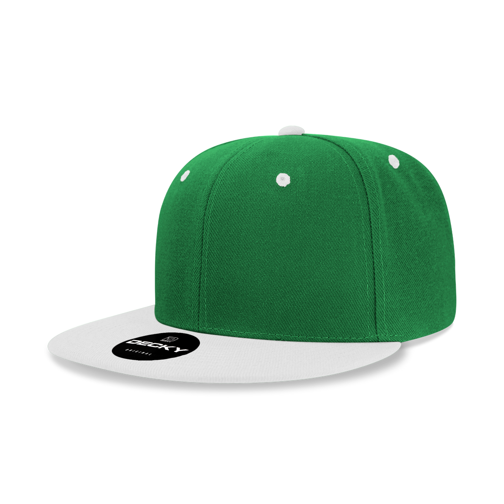Decky 6020 6 Panel High Profile Structured Acrylic/Polyester Snapback