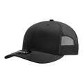 Decky 6021 6 Panel Mid Profile Structured Cotton Blend Trucker