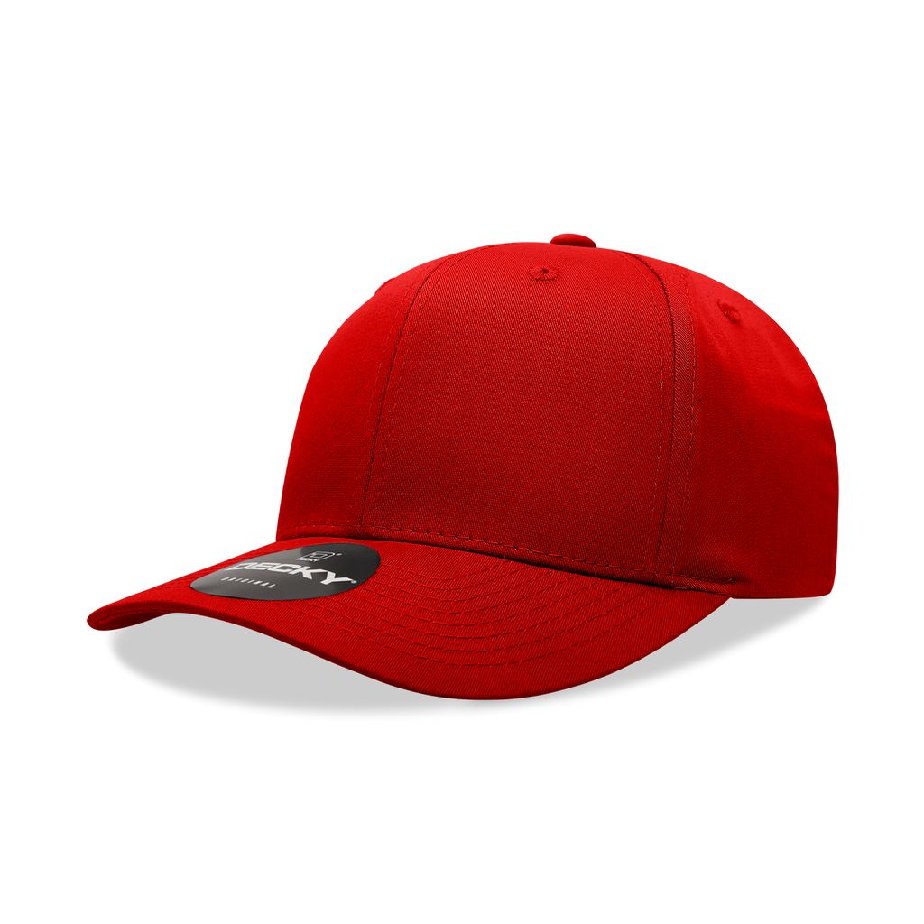 Decky 6022 6 Panel Mid Profile Structured Cotton Blend Cap
