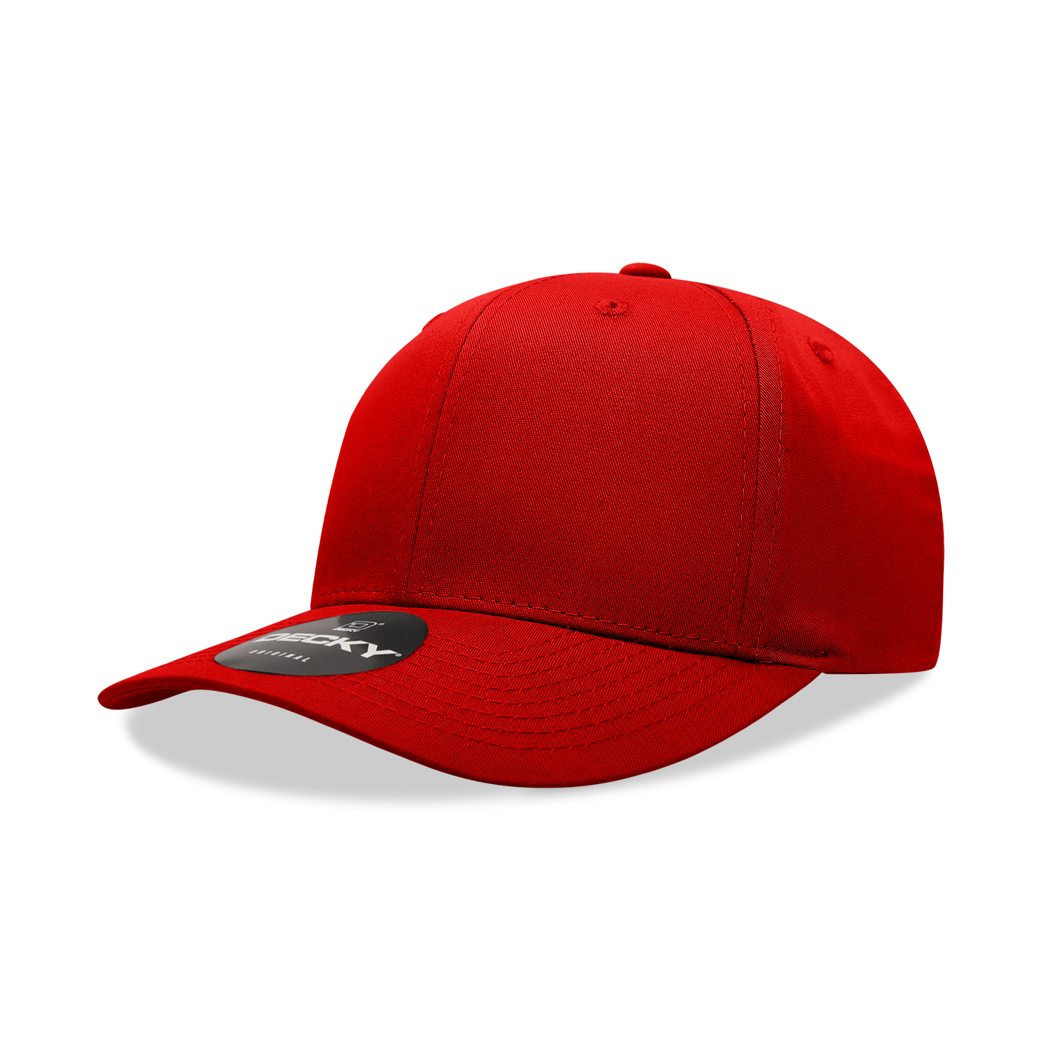 Decky 6022 6 Panel Mid Profile Structured Cotton Blend Cap