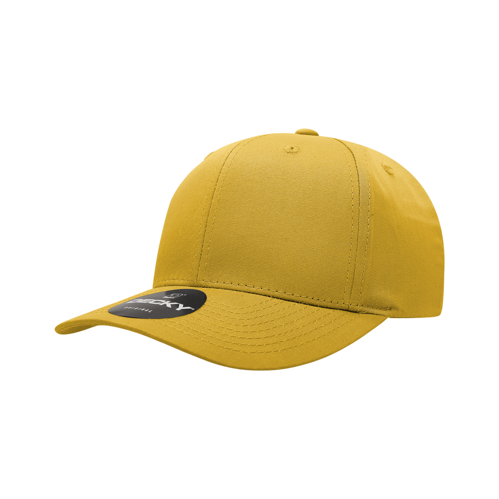 Decky 6022 6 Panel Mid Profile Structured Cotton Blend Cap