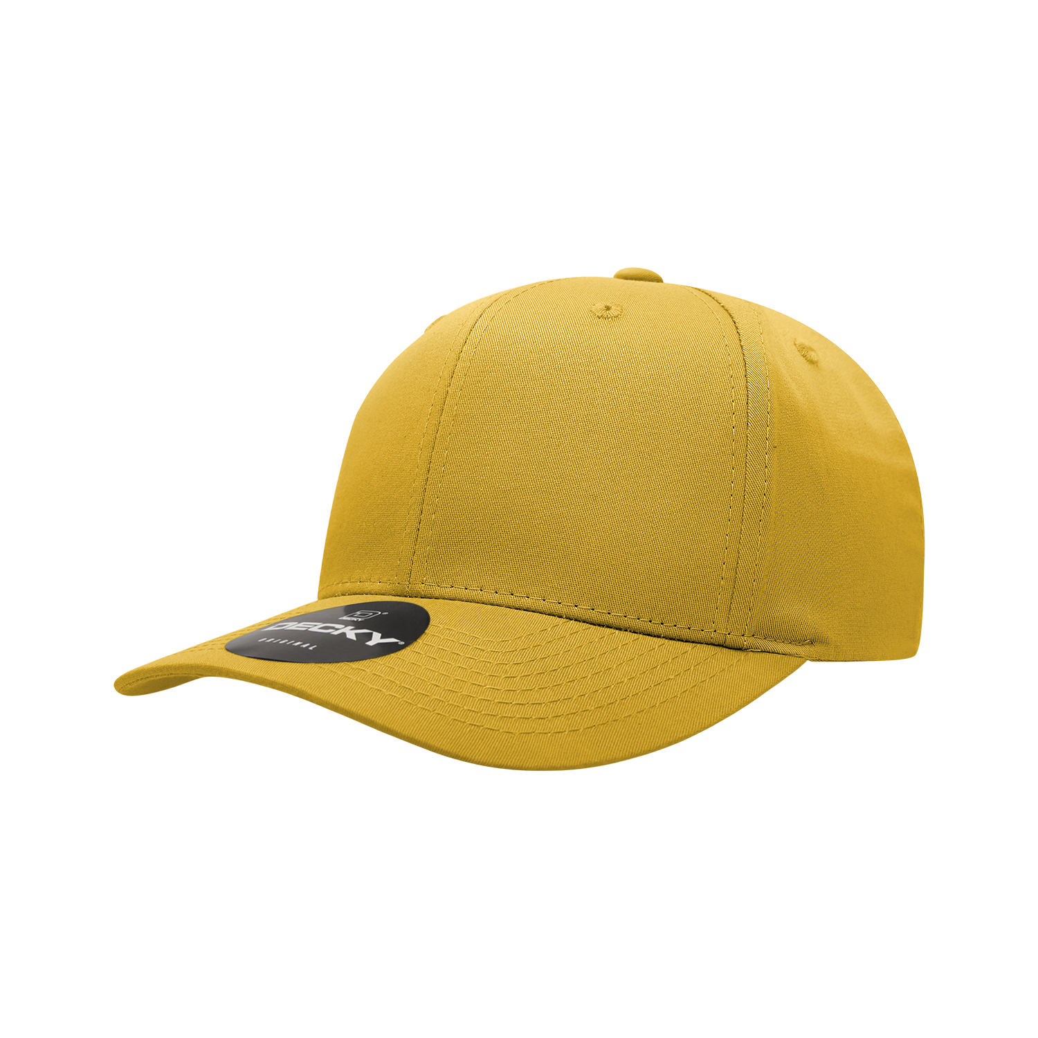 Decky 6022 6 Panel Mid Profile Structured Cotton Blend Cap