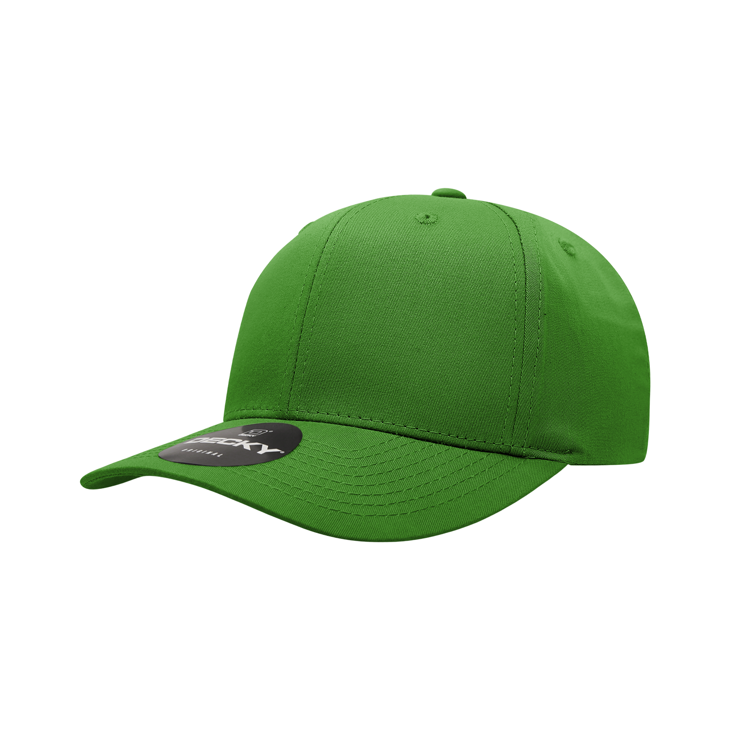 Decky 6022 6 Panel Mid Profile Structured Cotton Blend Cap
