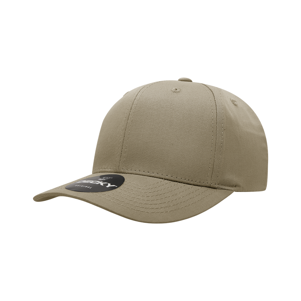 Decky 6022 6 Panel Mid Profile Structured Cotton Blend Cap