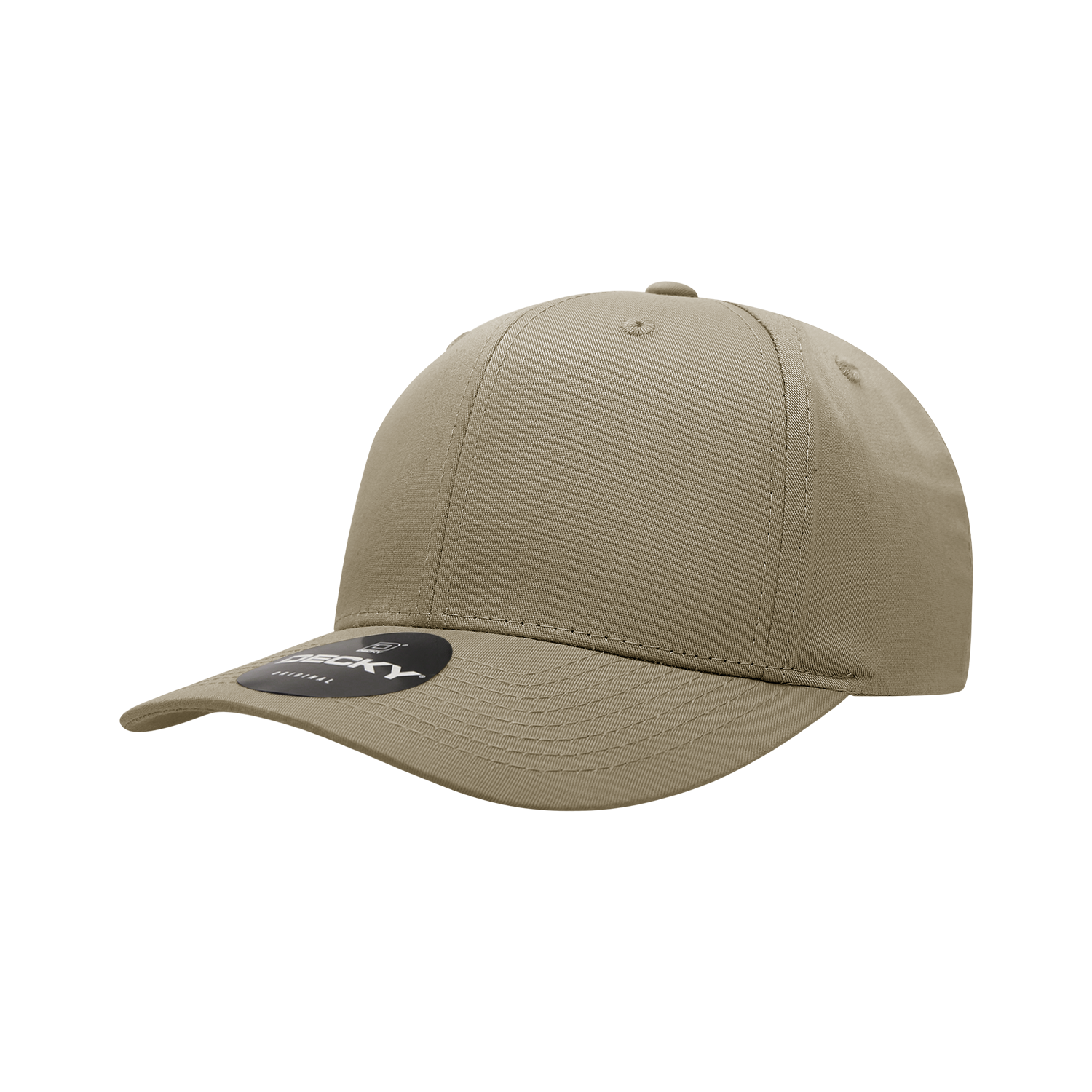 Decky 6022 6 Panel Mid Profile Structured Cotton Blend Cap
