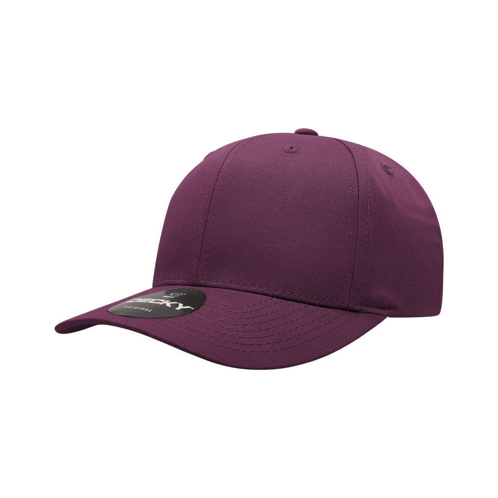 Decky 6022 6 Panel Mid Profile Structured Cotton Blend Cap