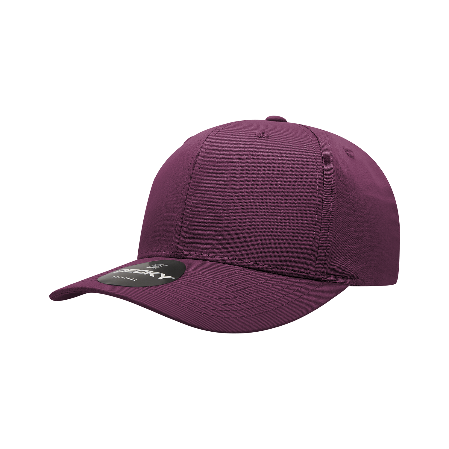 Decky 6022 6 Panel Mid Profile Structured Cotton Blend Cap