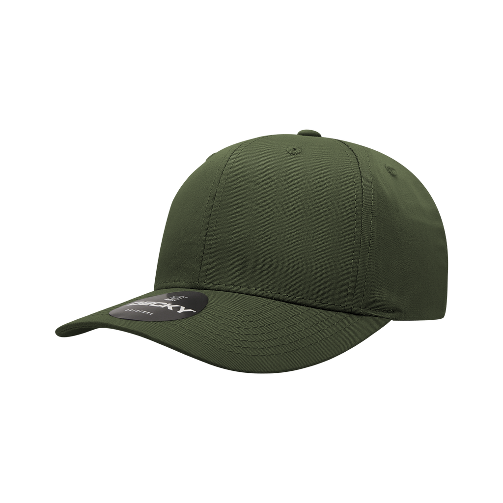 Decky 6022 6 Panel Mid Profile Structured Cotton Blend Cap