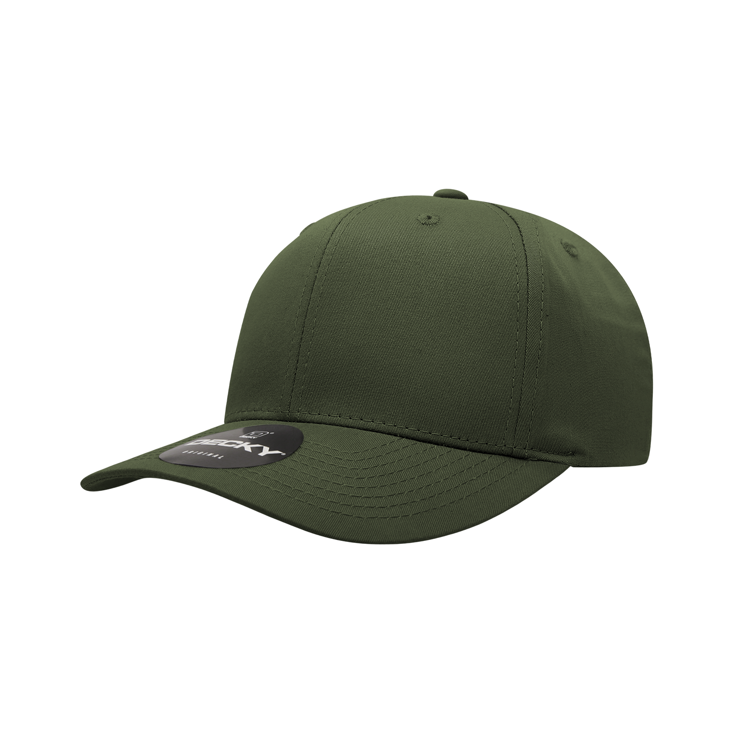 Decky 6022 6 Panel Mid Profile Structured Cotton Blend Cap