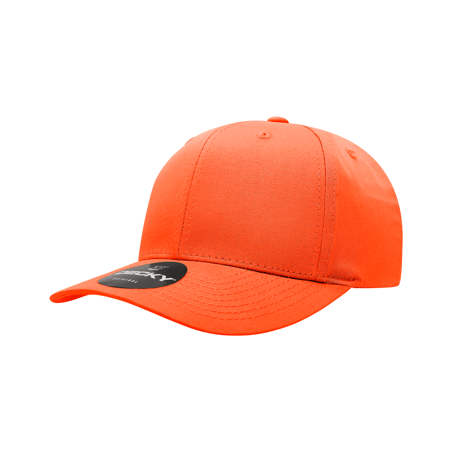 Decky 6022 6 Panel Mid Profile Structured Cotton Blend Cap