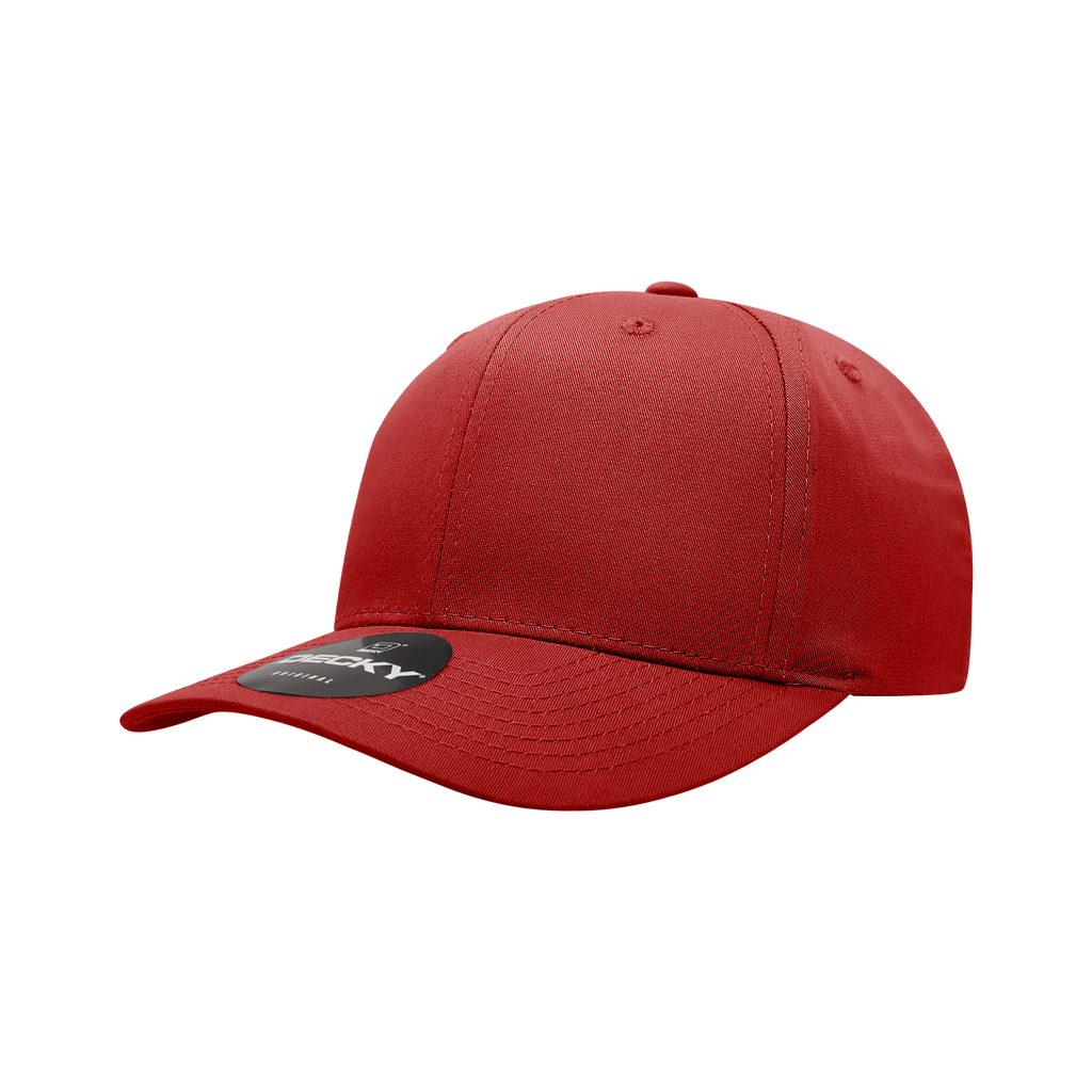 Decky 6022 6 Panel Mid Profile Structured Cotton Blend Cap