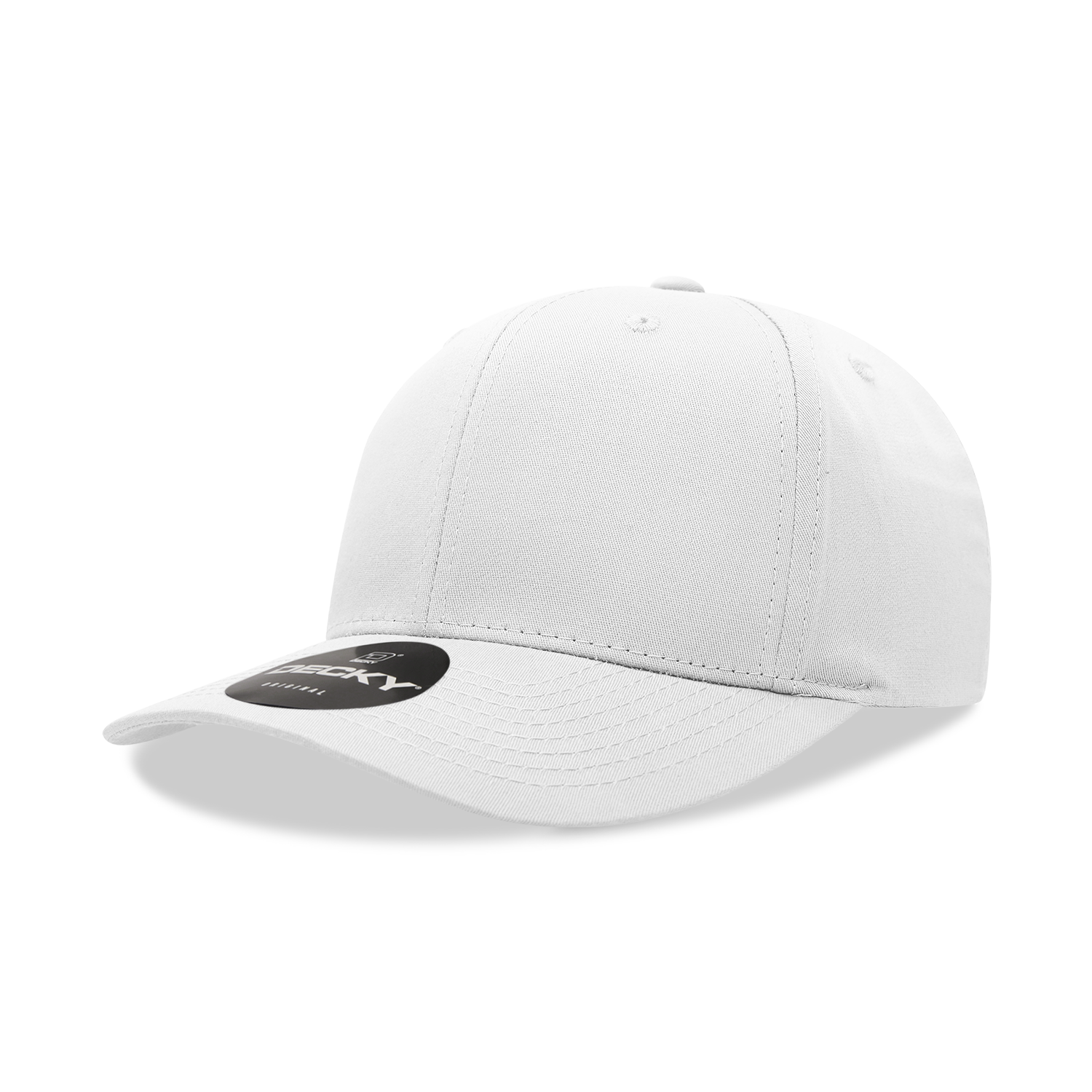 Decky 6022 6 Panel Mid Profile Structured Cotton Blend Cap