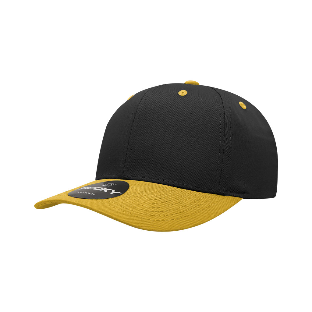 Decky 6022 6 Panel Mid Profile Structured Cotton Blend Cap