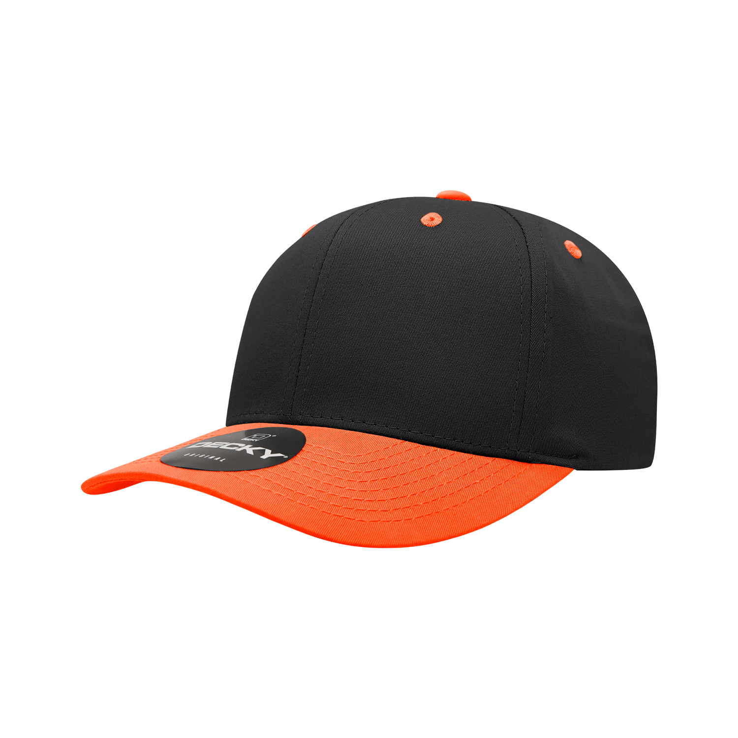 Decky 6022 6 Panel Mid Profile Structured Cotton Blend Cap