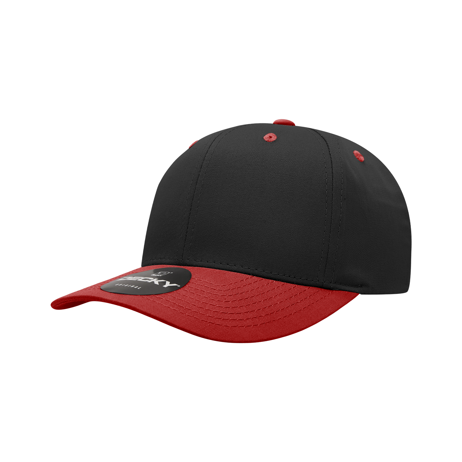 Decky 6022 6 Panel Mid Profile Structured Cotton Blend Cap