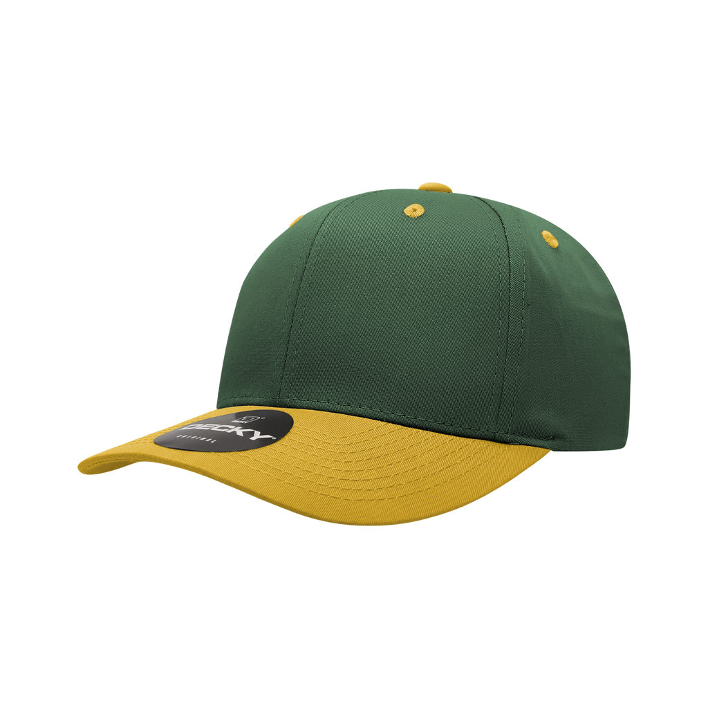 Decky 6022 6 Panel Mid Profile Structured Cotton Blend Cap