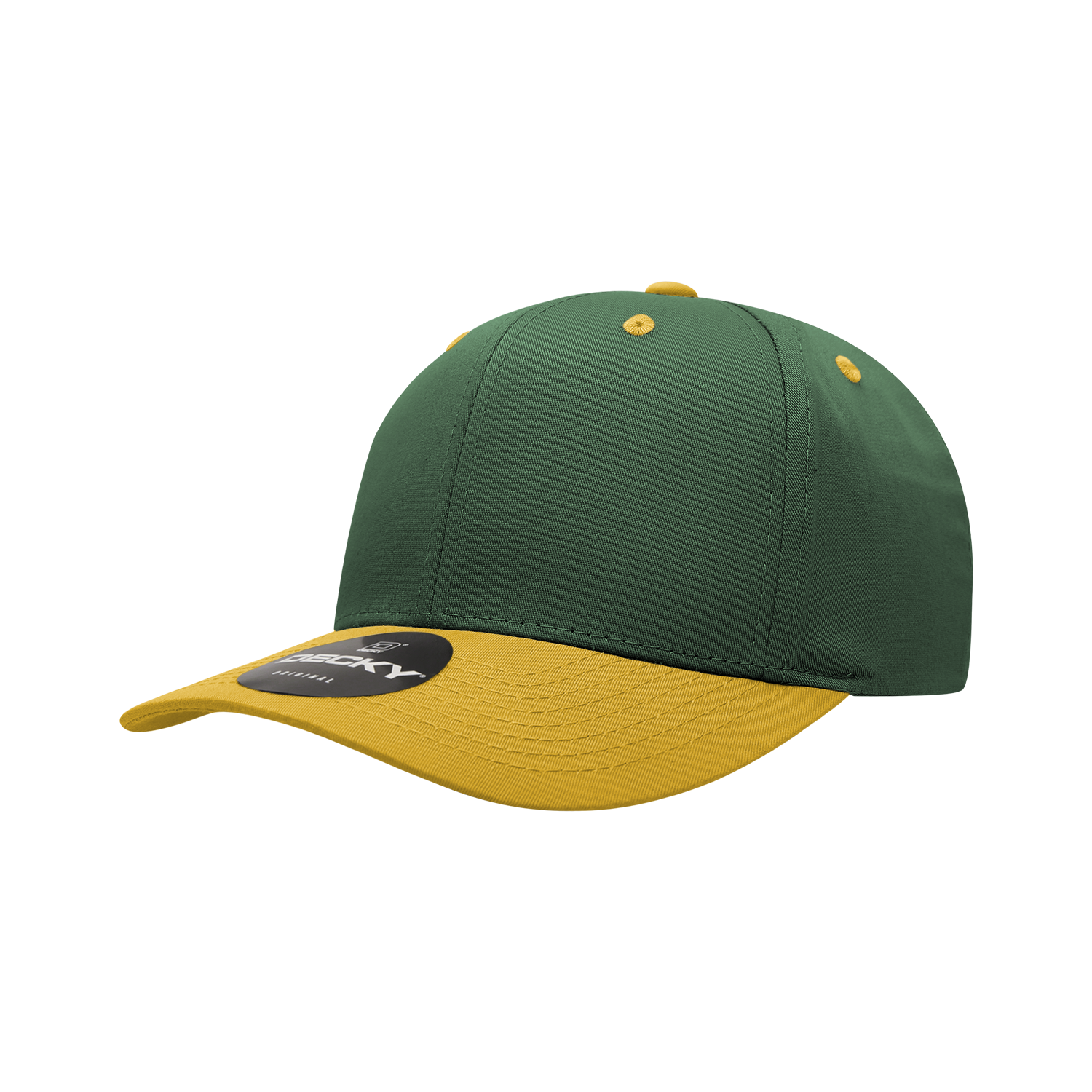 Decky 6022 6 Panel Mid Profile Structured Cotton Blend Cap