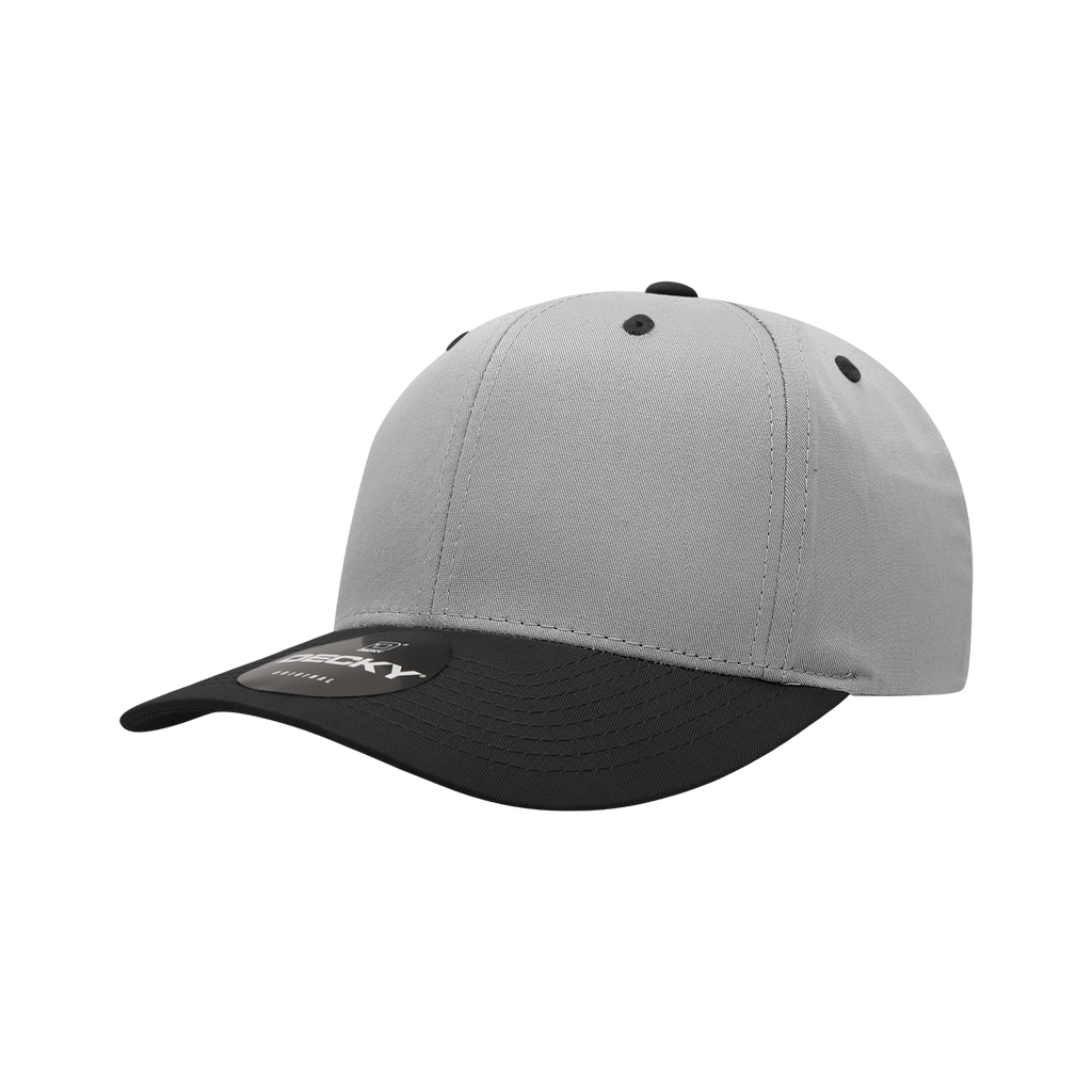 Decky 6022 6 Panel Mid Profile Structured Cotton Blend Cap