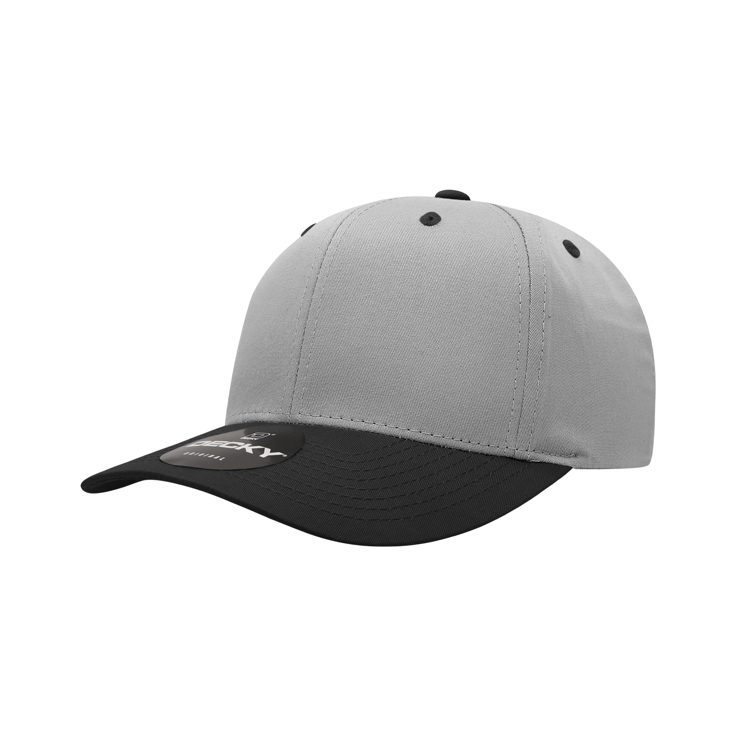 Decky 6022 6 Panel Mid Profile Structured Cotton Blend Cap
