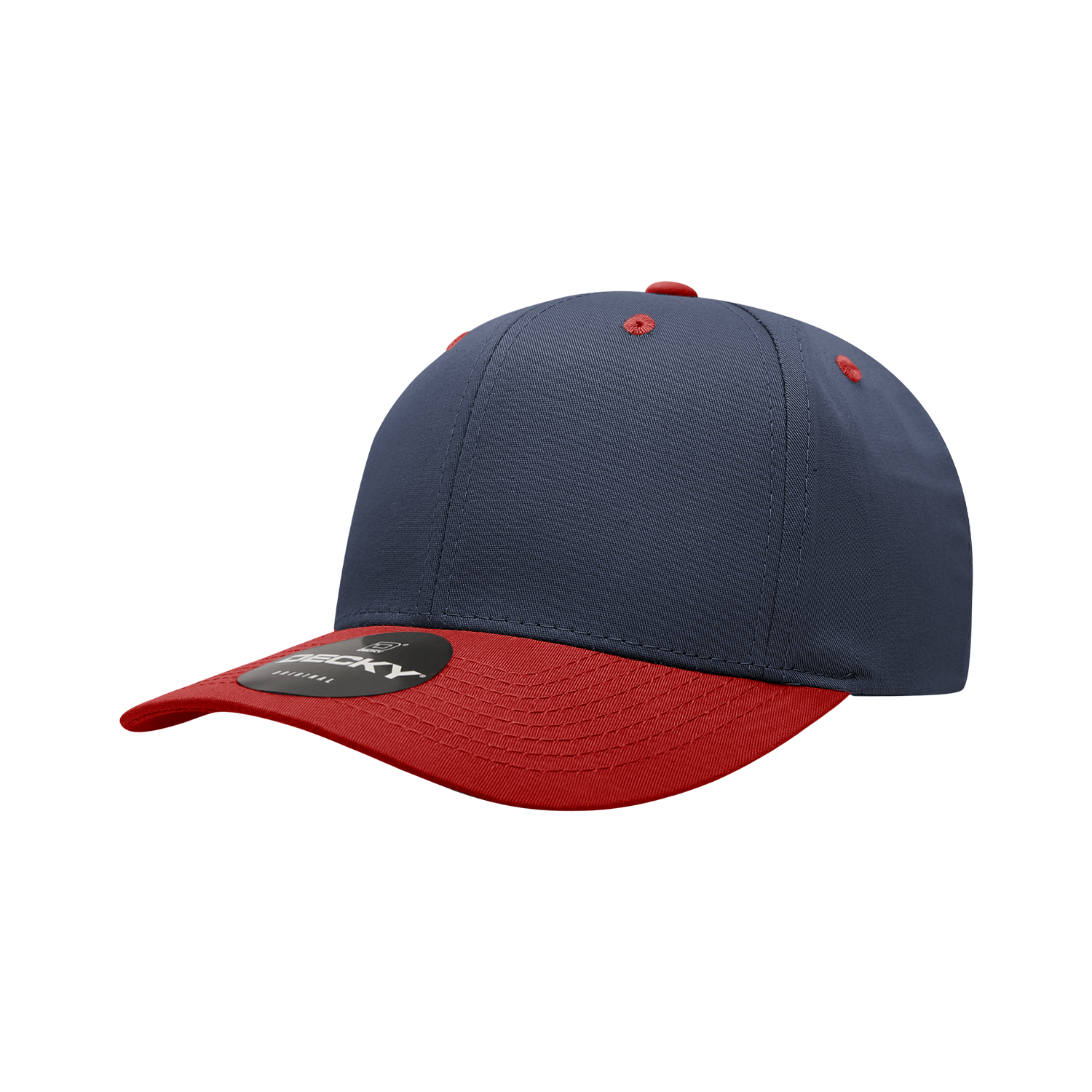 Decky 6022 6 Panel Mid Profile Structured Cotton Blend Cap
