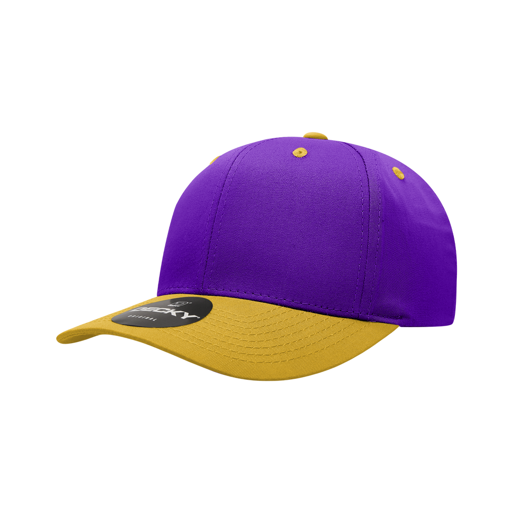 Decky 6022 6 Panel Mid Profile Structured Cotton Blend Cap
