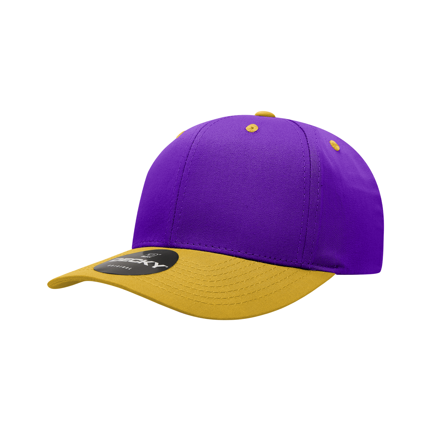 Decky 6022 6 Panel Mid Profile Structured Cotton Blend Cap