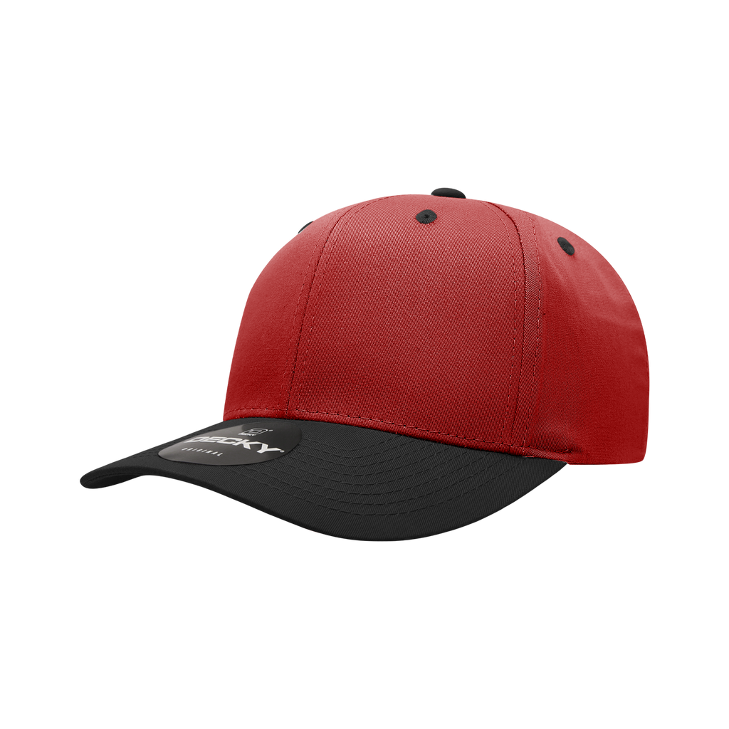 Decky 6022 6 Panel Mid Profile Structured Cotton Blend Cap