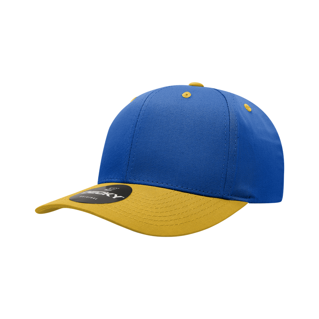 Decky 6022 6 Panel Mid Profile Structured Cotton Blend Cap