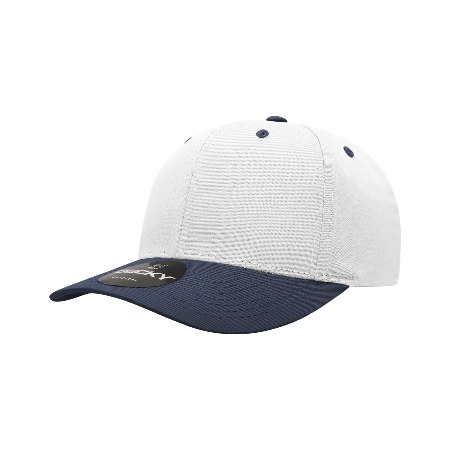Decky 6022 6 Panel Mid Profile Structured Cotton Blend Cap