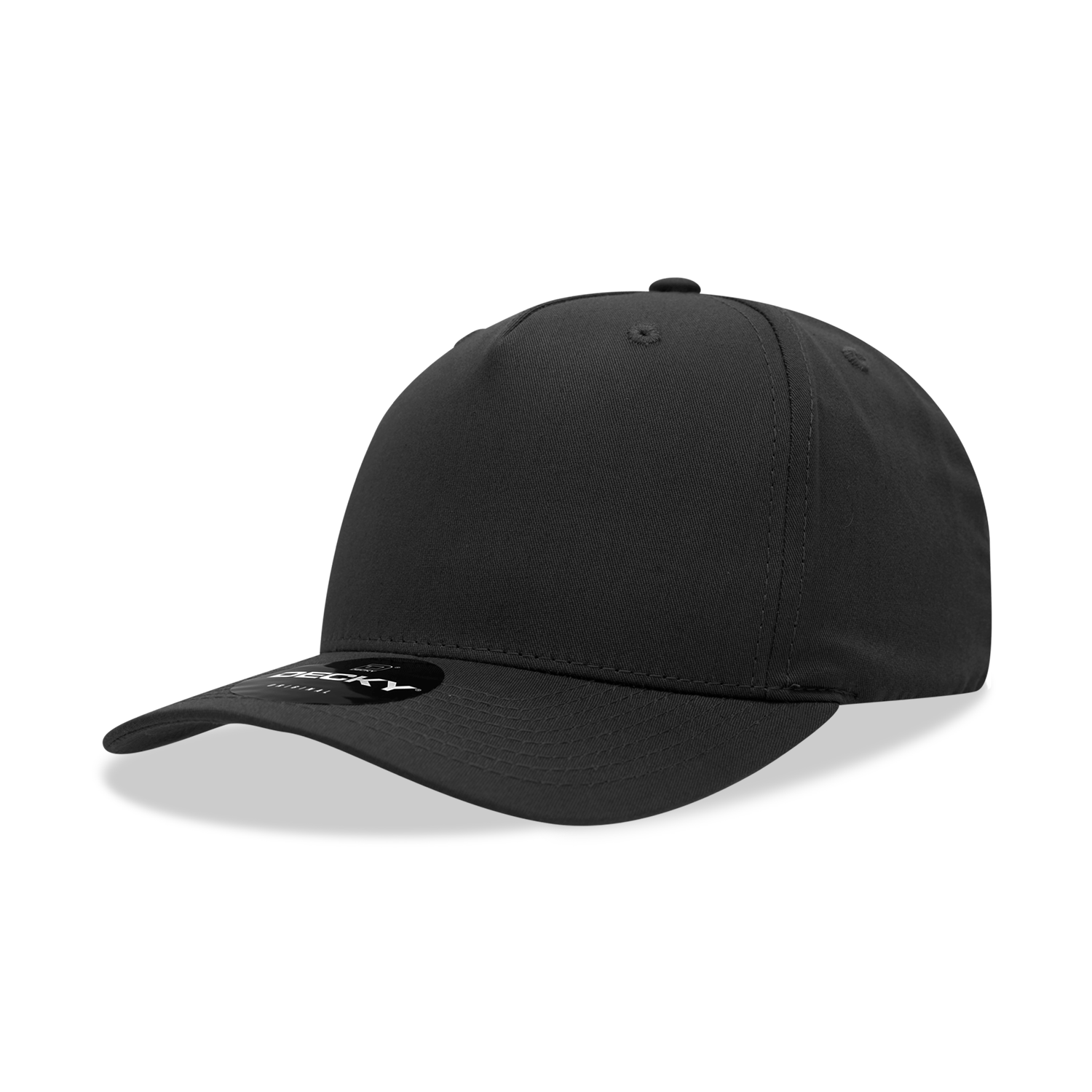 Decky 6024 5 Panel Mid Profile Structured Cotton Blend Cap