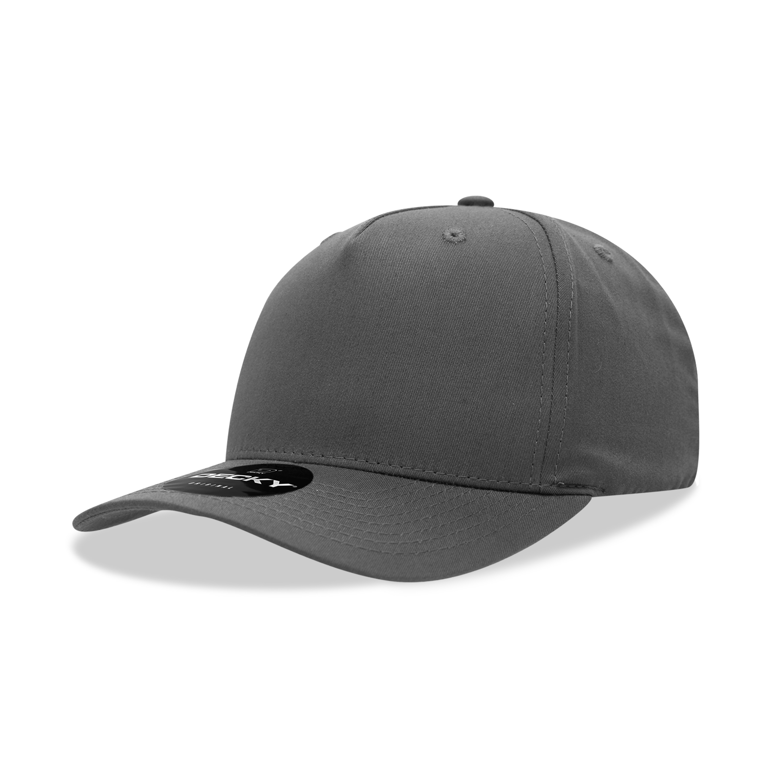 Decky 6024 5 Panel Mid Profile Structured Cotton Blend Cap