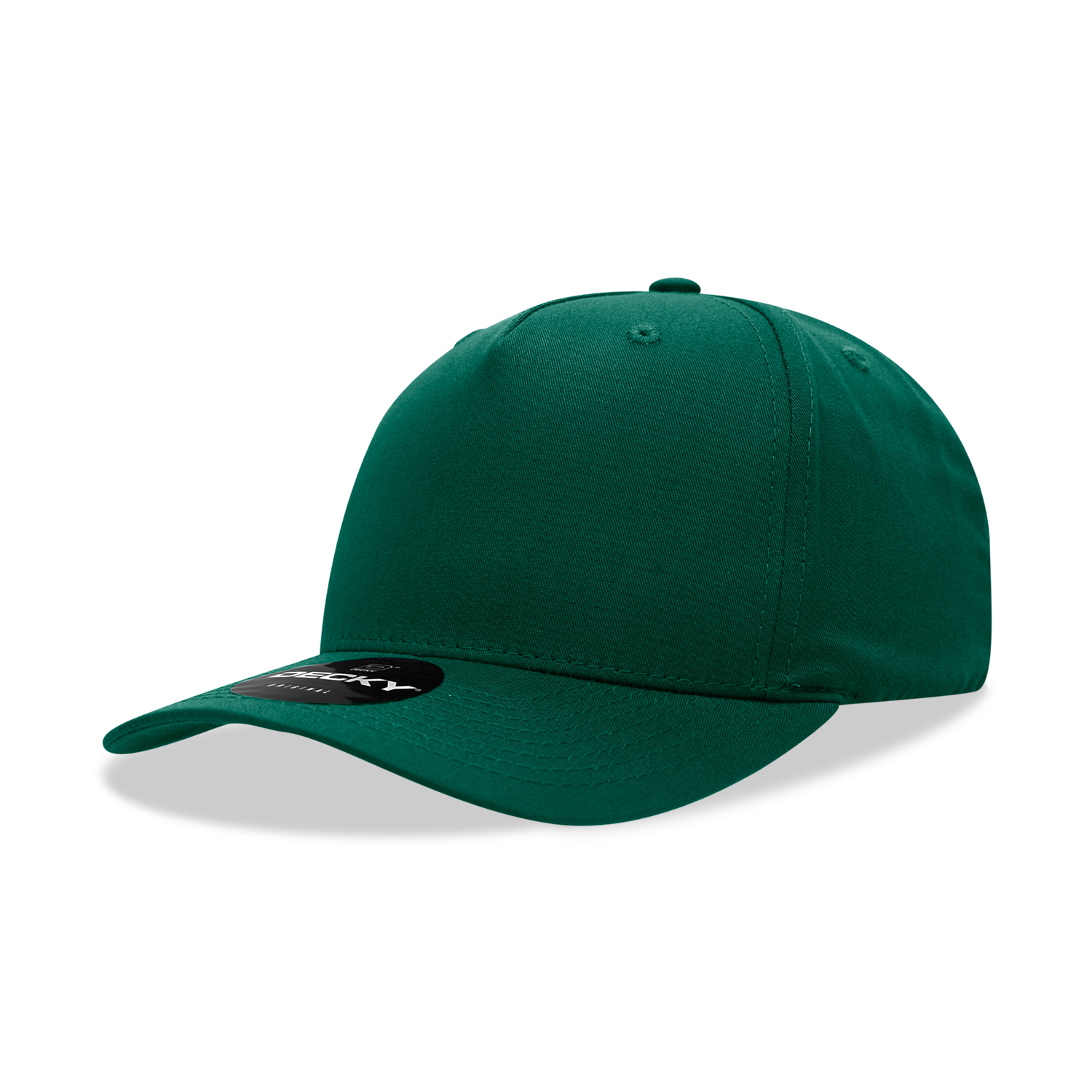 Decky 6024 5 Panel Mid Profile Structured Cotton Blend Cap