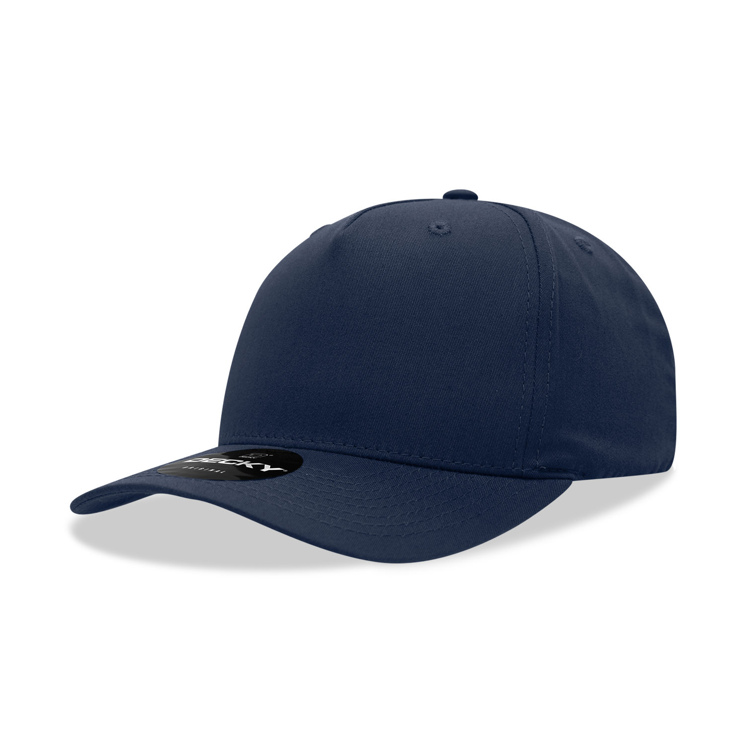 Decky 6024 5 Panel Mid Profile Structured Cotton Blend Cap