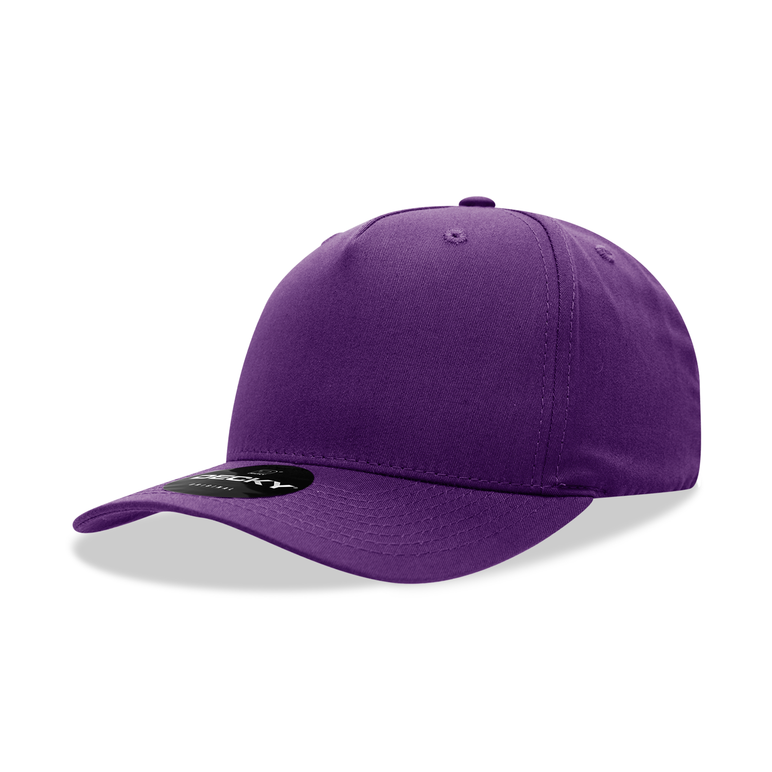 Decky 6024 5 Panel Mid Profile Structured Cotton Blend Cap
