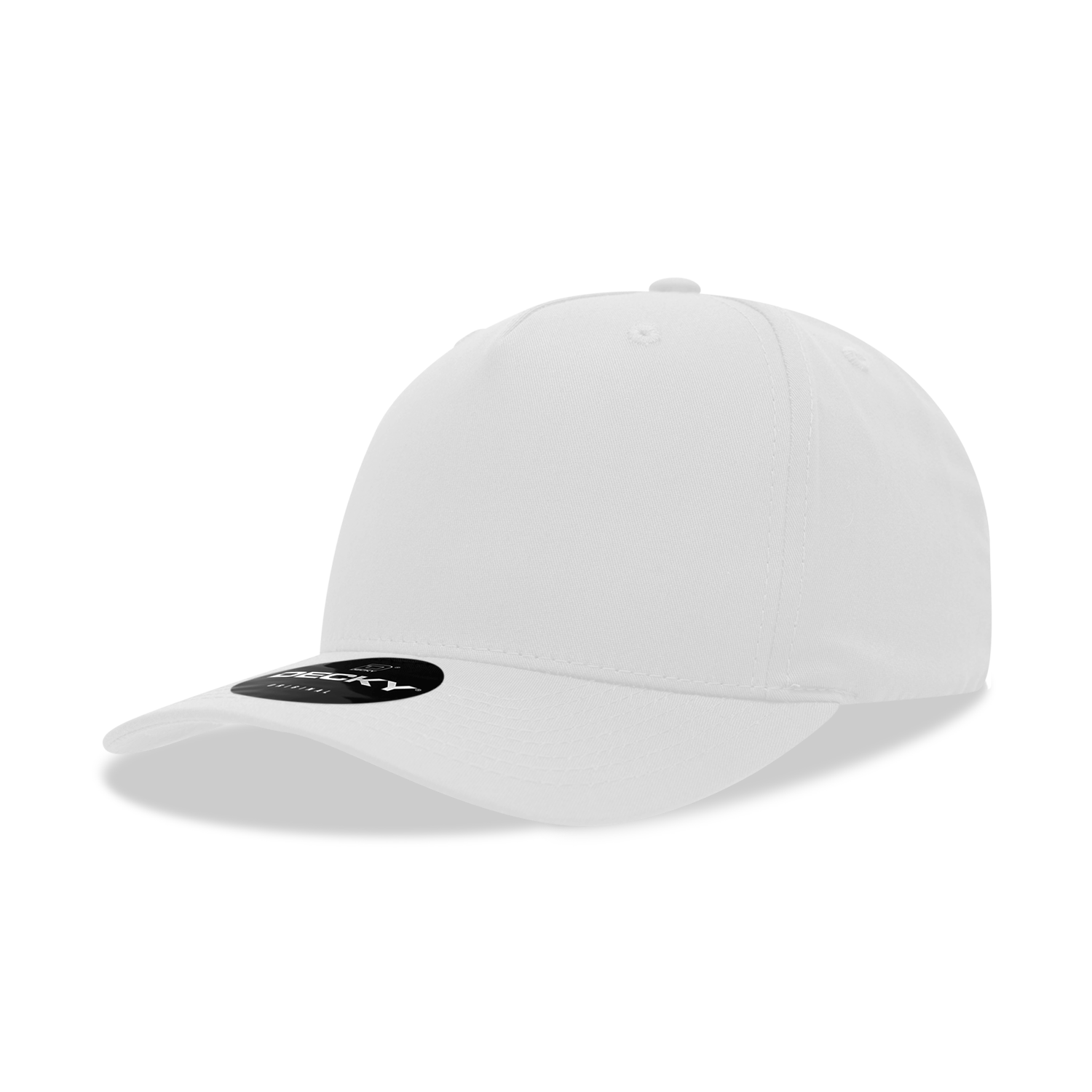 Decky 6024 5 Panel Mid Profile Structured Cotton Blend Cap