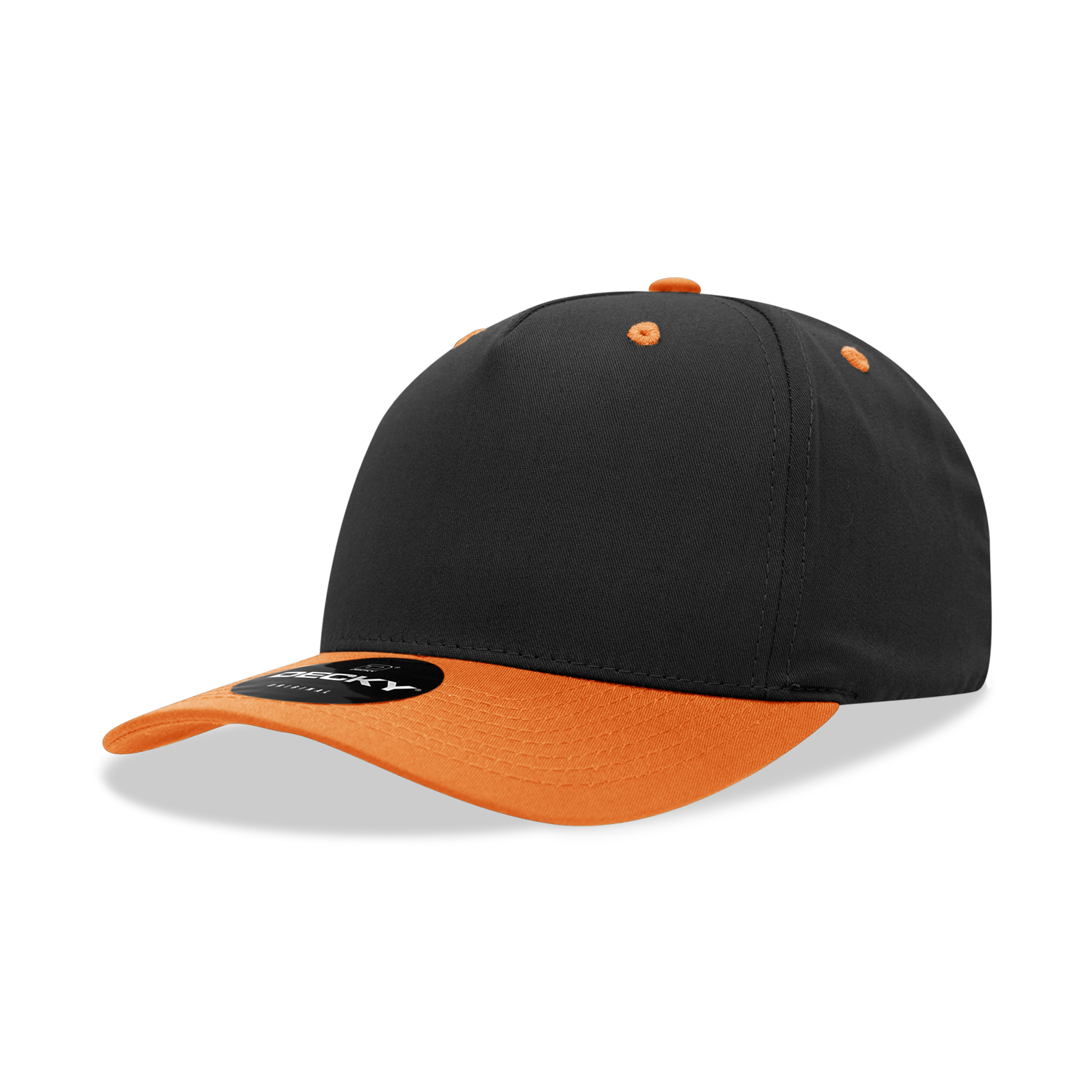 Decky 6024 5 Panel Mid Profile Structured Cotton Blend Cap