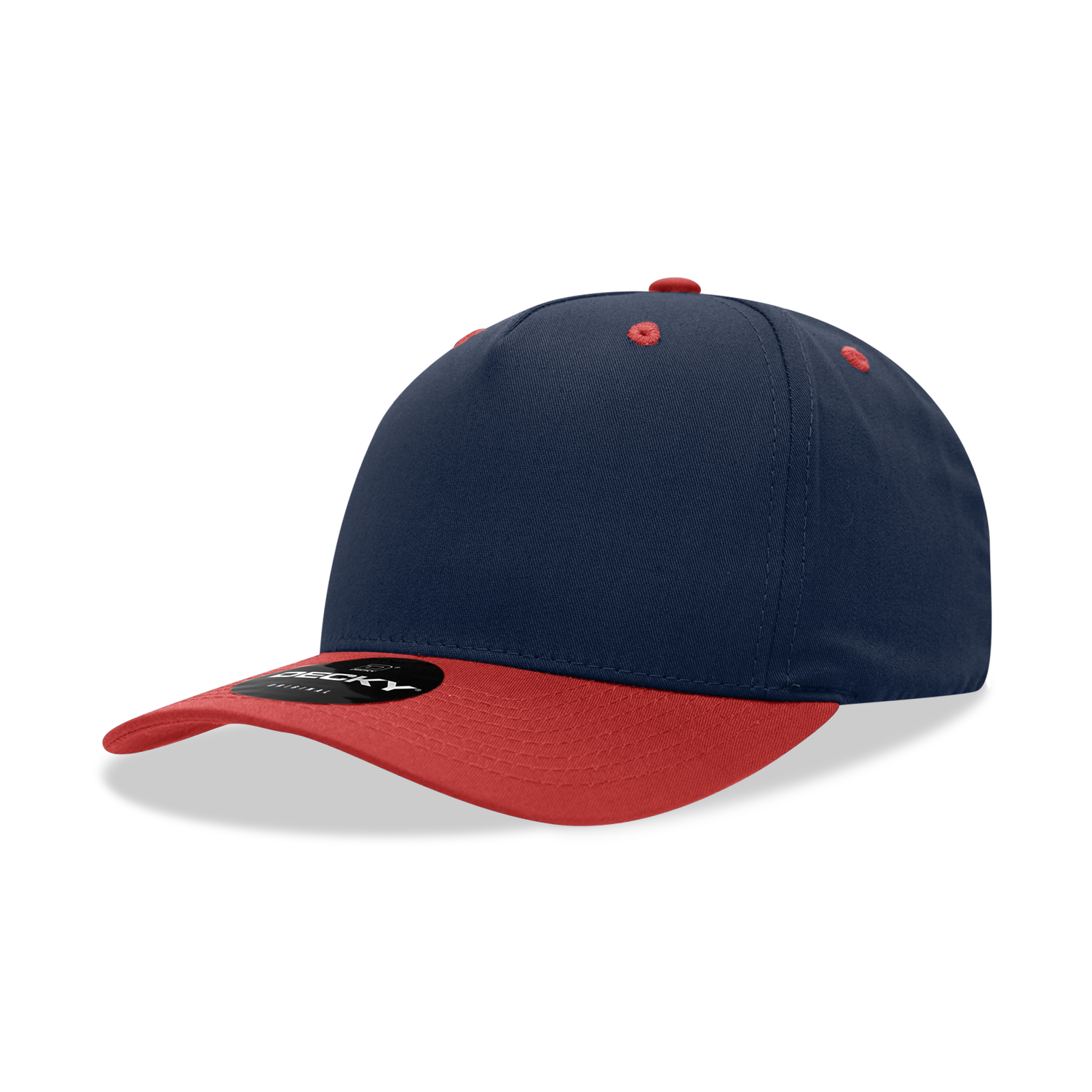 Decky 6024 5 Panel Mid Profile Structured Cotton Blend Cap